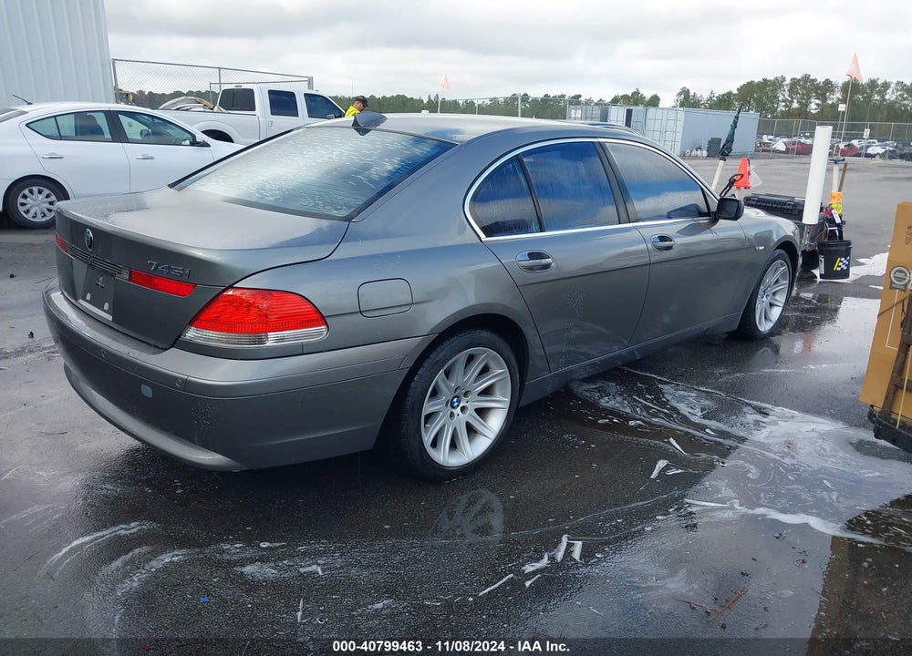 2004 BMW 745I VIN: WBAGL63494DP69518