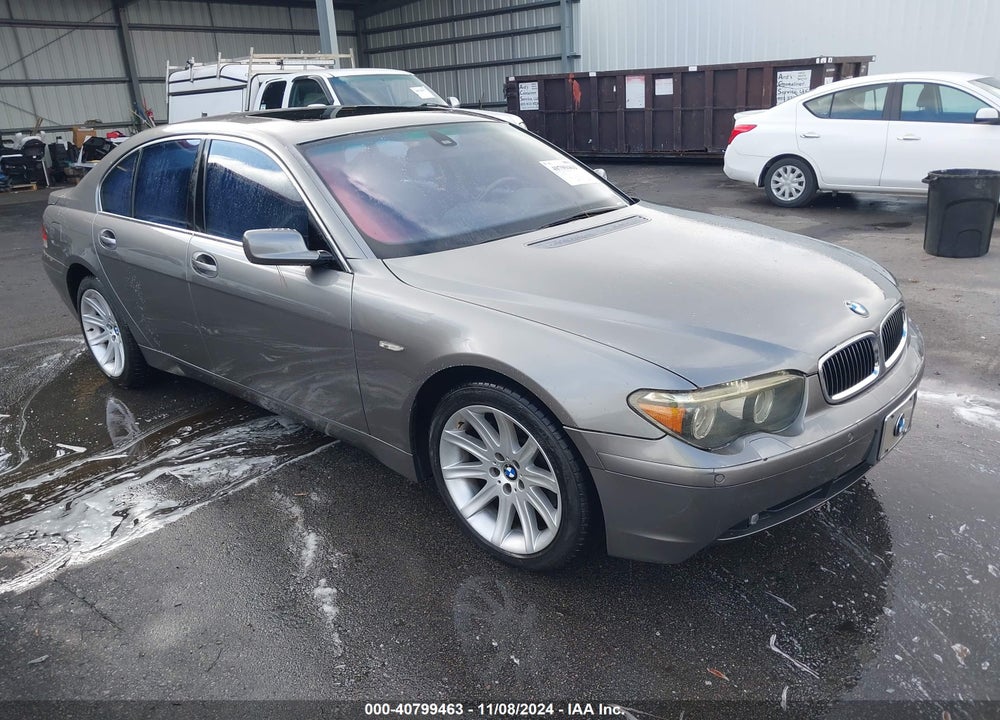 2004 BMW 745I VIN: WBAGL63494DP69518