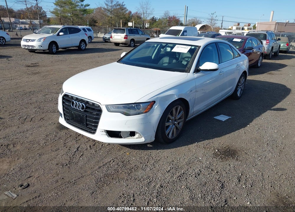 2014 AUDI A6 2.0T PREMIUM VIN: WAUGFAFC2EN086925