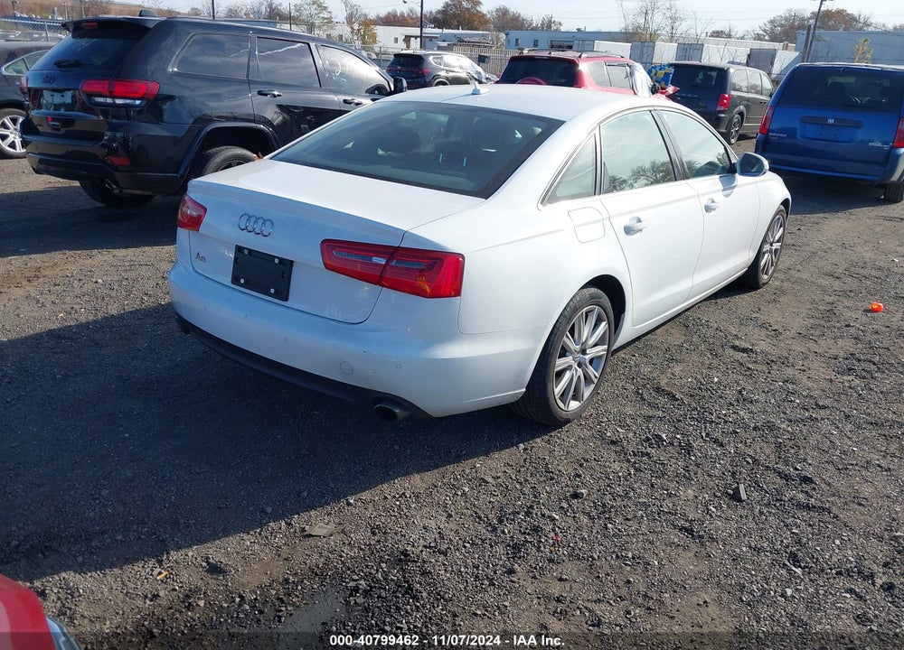 2014 AUDI A6 2.0T PREMIUM VIN: WAUGFAFC2EN086925