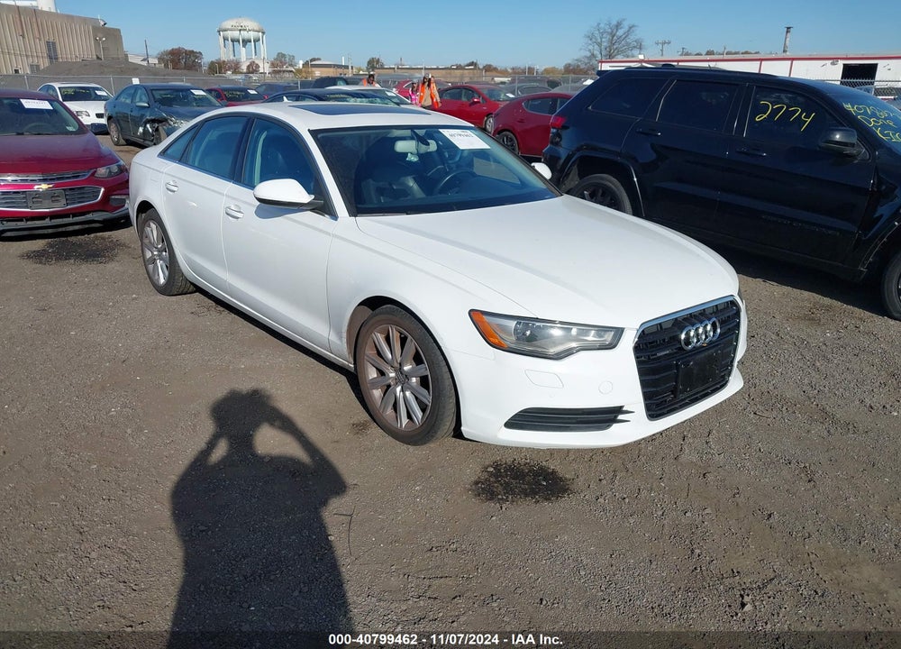 2014 AUDI A6 2.0T PREMIUM VIN: WAUGFAFC2EN086925