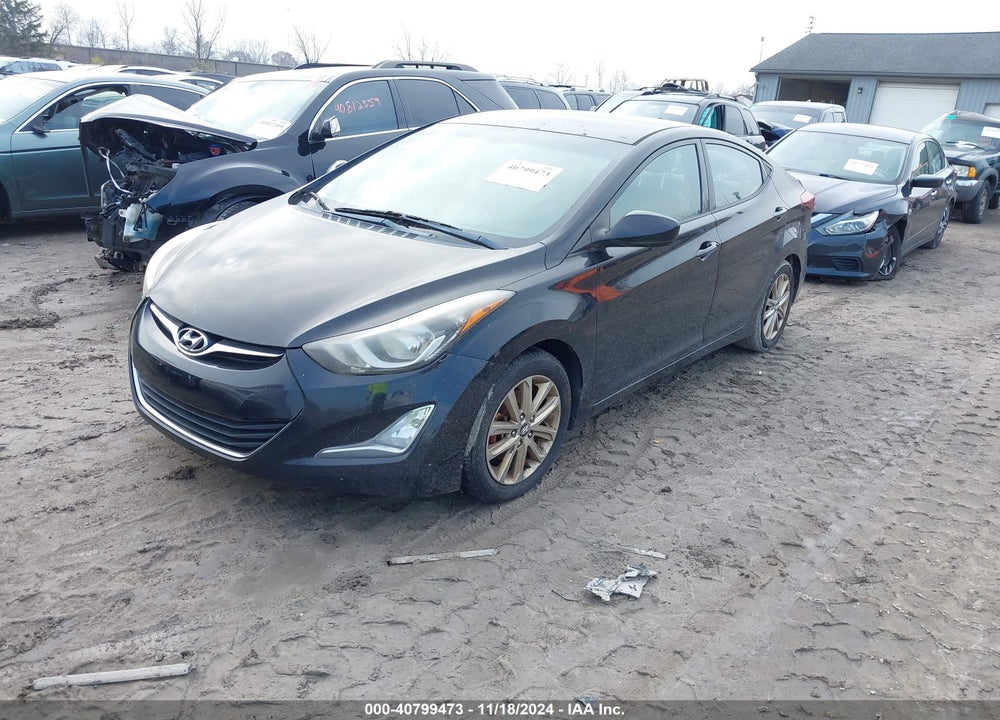 2014 HYUNDAI ELANTRA VIN: KMHDH4AE3EU143905