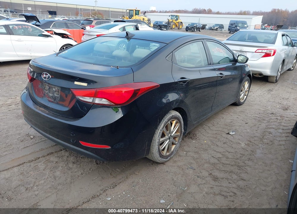 2014 HYUNDAI ELANTRA VIN: KMHDH4AE3EU143905