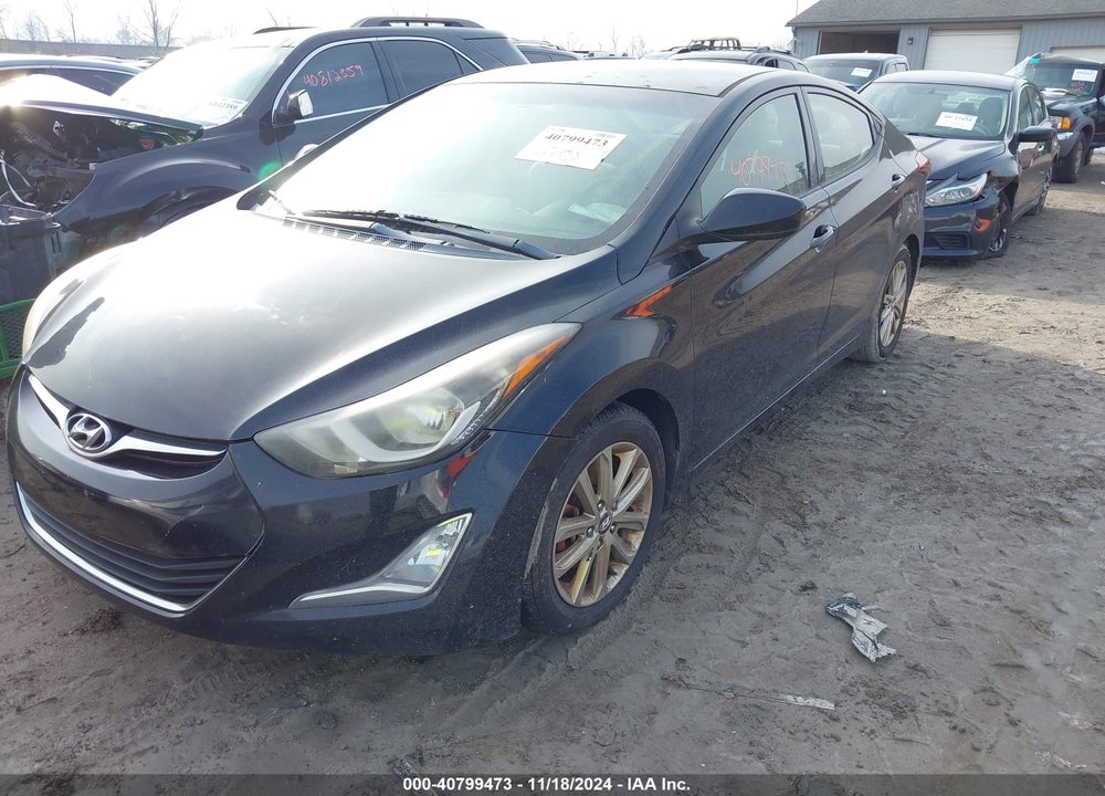 2014 HYUNDAI ELANTRA VIN: KMHDH4AE3EU143905