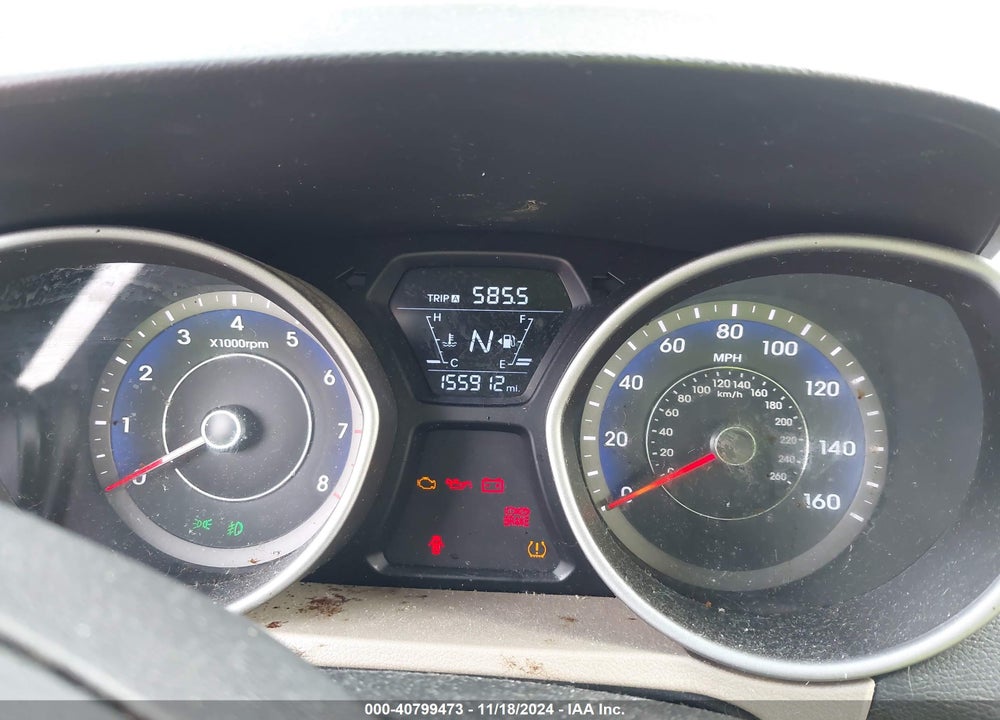 2014 HYUNDAI ELANTRA VIN: KMHDH4AE3EU143905