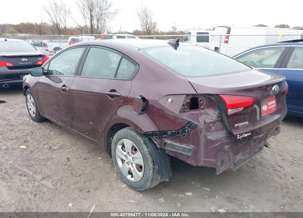 2018 KIA FORTE LX VIN: 3KPFL4A78JE248185