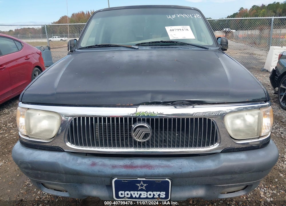 1999 MERCURY MOUNTAINEER VIN: 4M2DU55P2XUJ20520