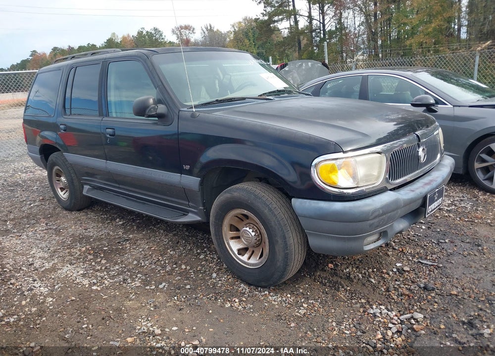 1999 MERCURY MOUNTAINEER VIN: 4M2DU55P2XUJ20520