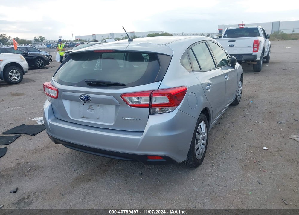 2017 SUBARU IMPREZA 2.0I VIN: 4S3GTAA67H3753131