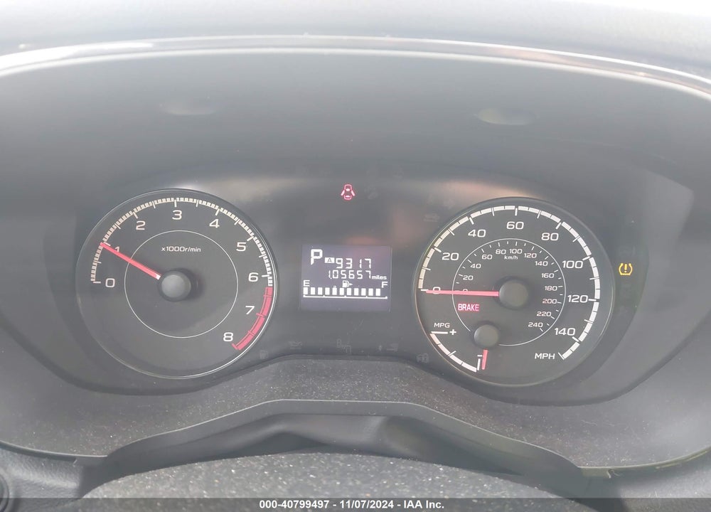2017 SUBARU IMPREZA 2.0I VIN: 4S3GTAA67H3753131