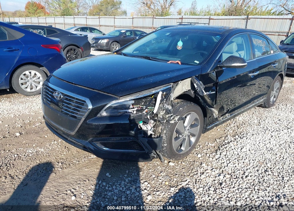 2016 HYUNDAI SONATA HYBRID LIMITED VIN: KMHE34L18GA017380