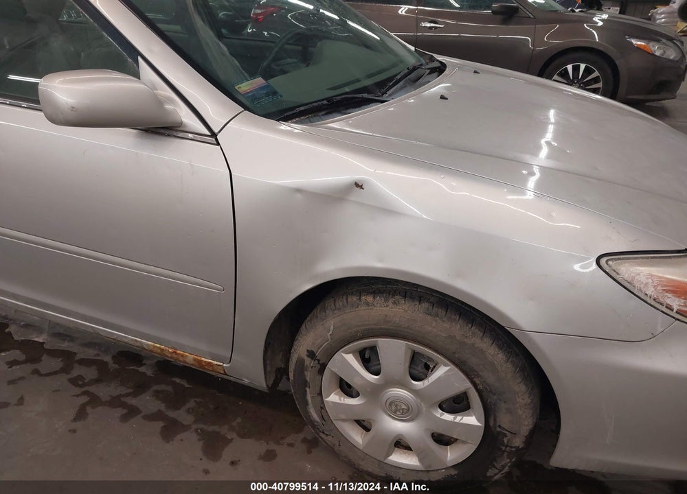 2002 TOYOTA CAMRY LE VIN: 4T1BE32K22U621760