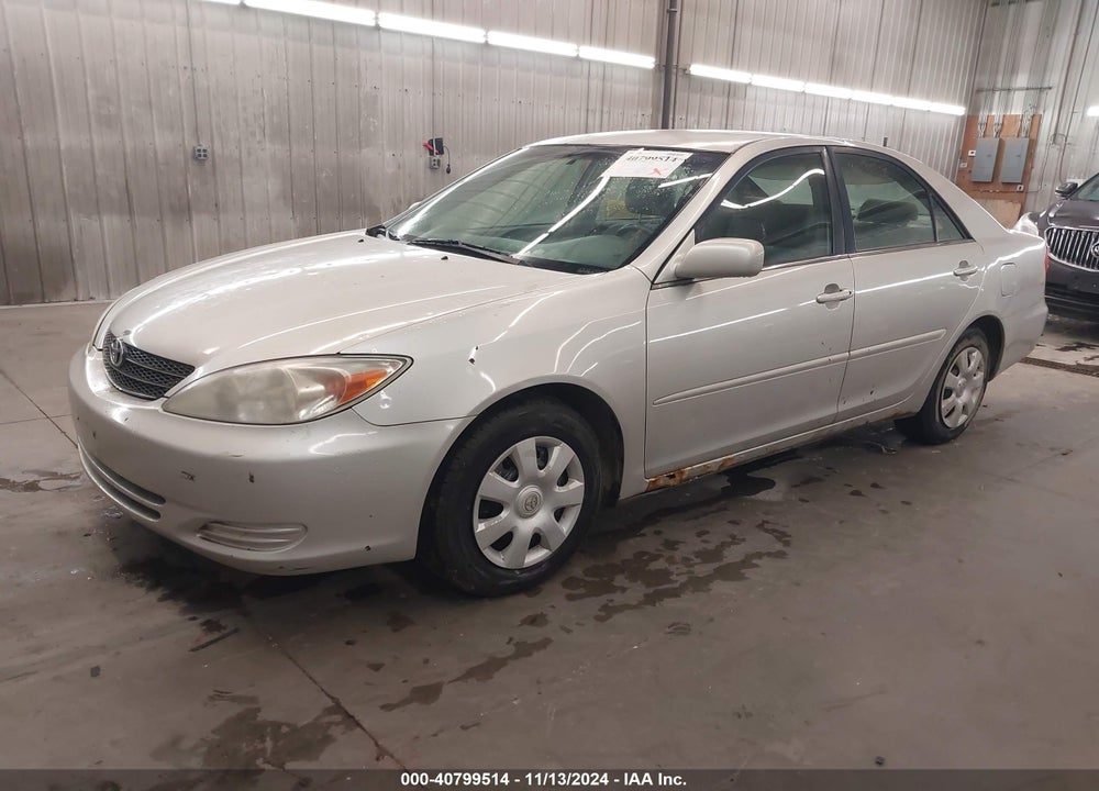 2002 TOYOTA CAMRY LE VIN: 4T1BE32K22U621760
