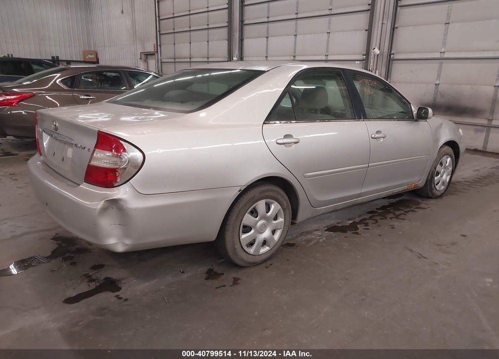 2002 TOYOTA CAMRY LE VIN: 4T1BE32K22U621760