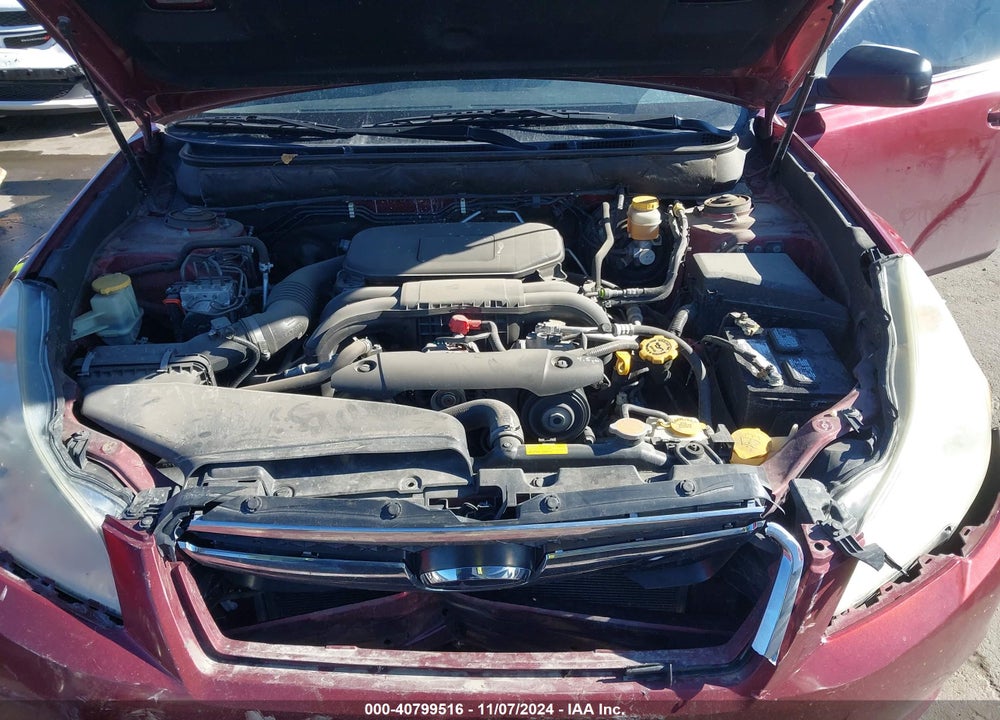 2012 SUBARU LEGACY 2.5I VIN: 4S3BMCA68C3029377