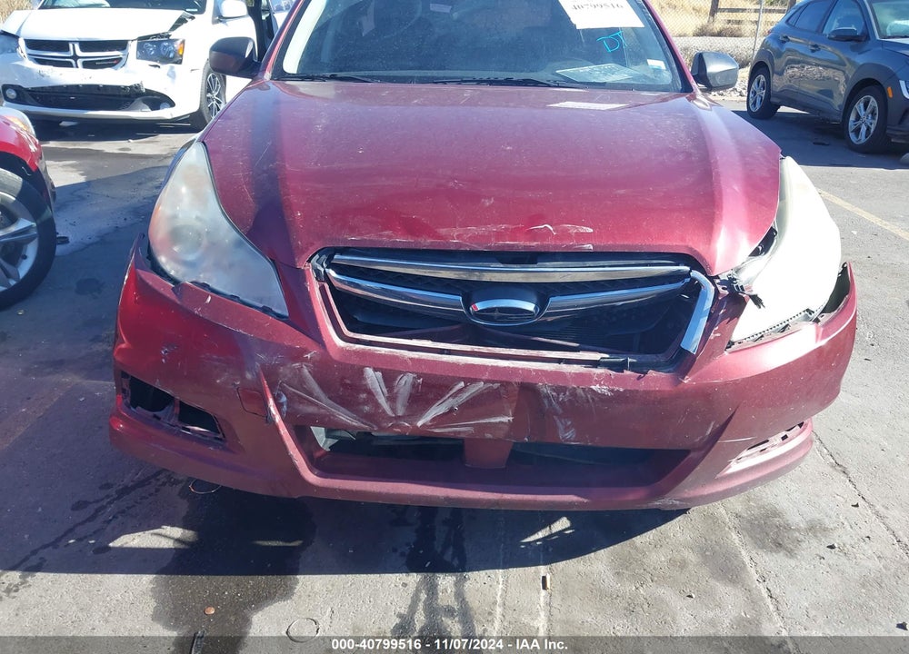 2012 SUBARU LEGACY 2.5I VIN: 4S3BMCA68C3029377