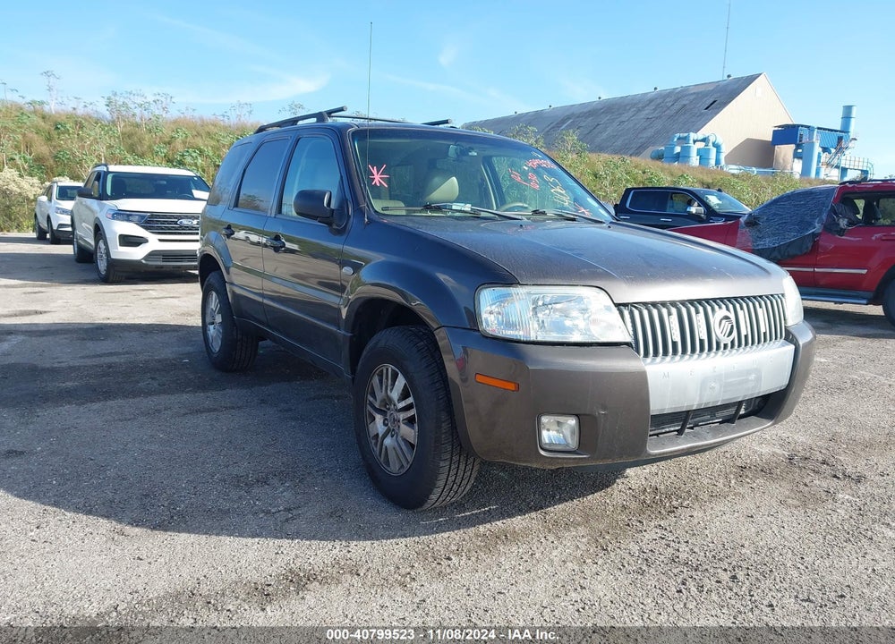 2006 MERCURY MARINER LUXURY/PREMIER VIN: 4M2CU571X6KJ09487