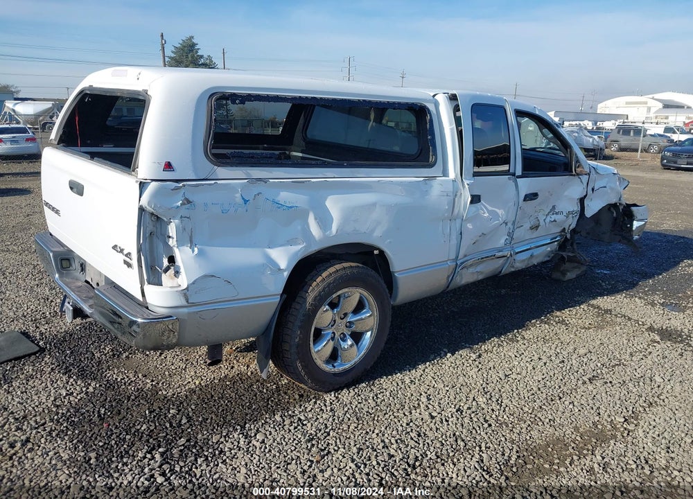2004 DODGE RAM 1500 SLT VIN: 1D7HU18D64J114482
