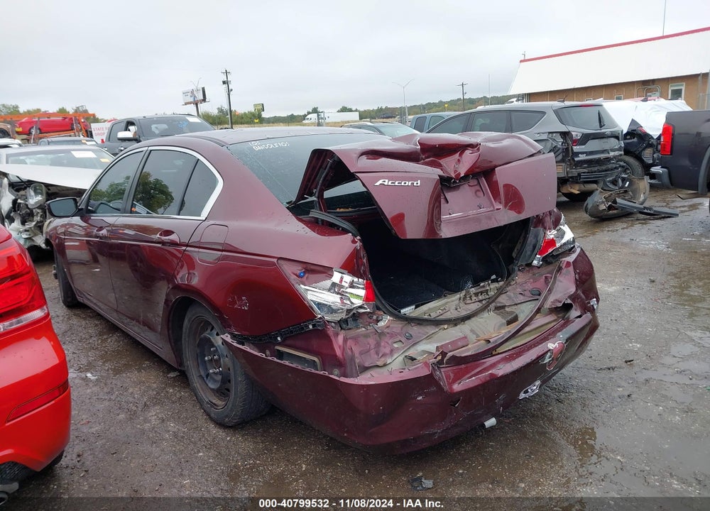 2010 HONDA ACCORD 2.4 LX VIN: 1HGCP2F35AA102848