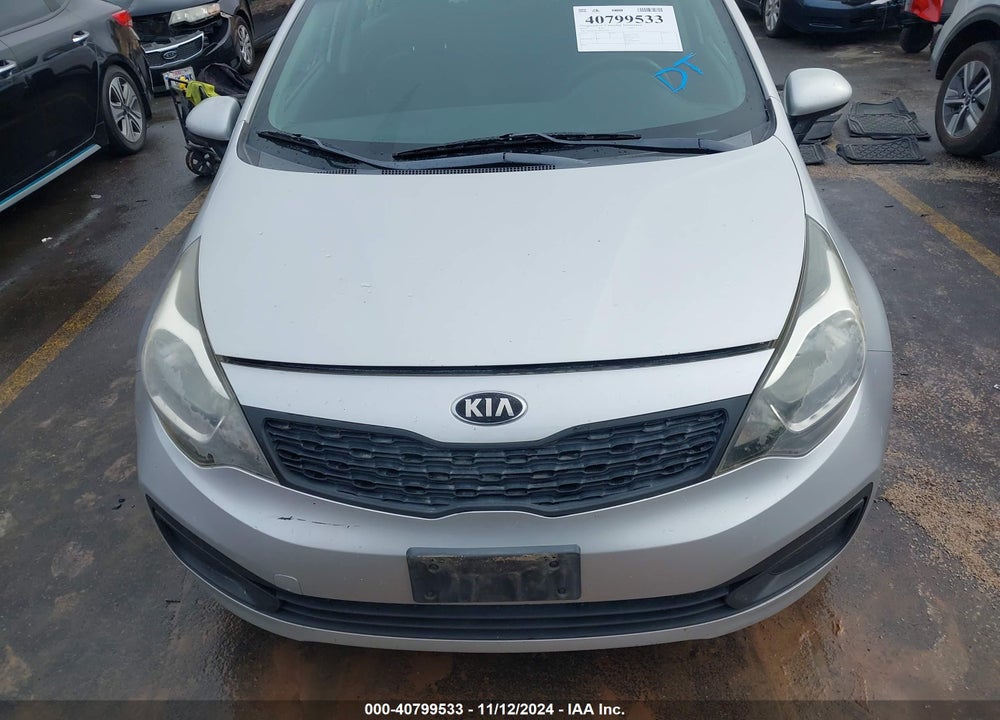2013 KIA RIO LX VIN: KNADM4A38D6146801