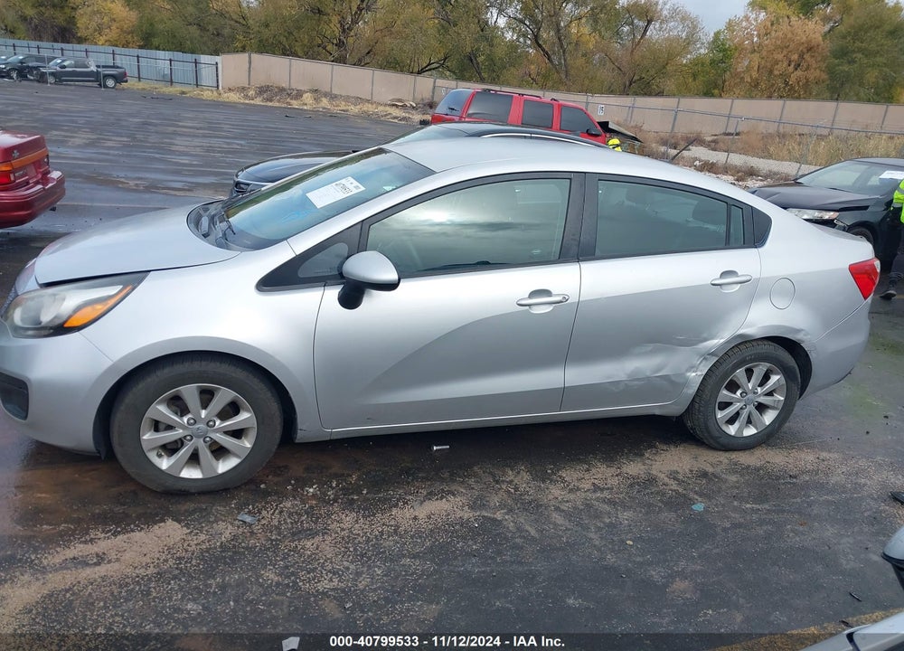 2013 KIA RIO LX VIN: KNADM4A38D6146801
