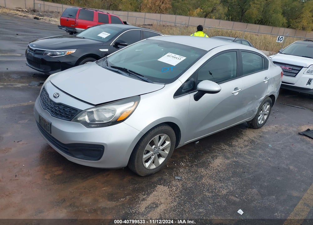 2013 KIA RIO LX VIN: KNADM4A38D6146801