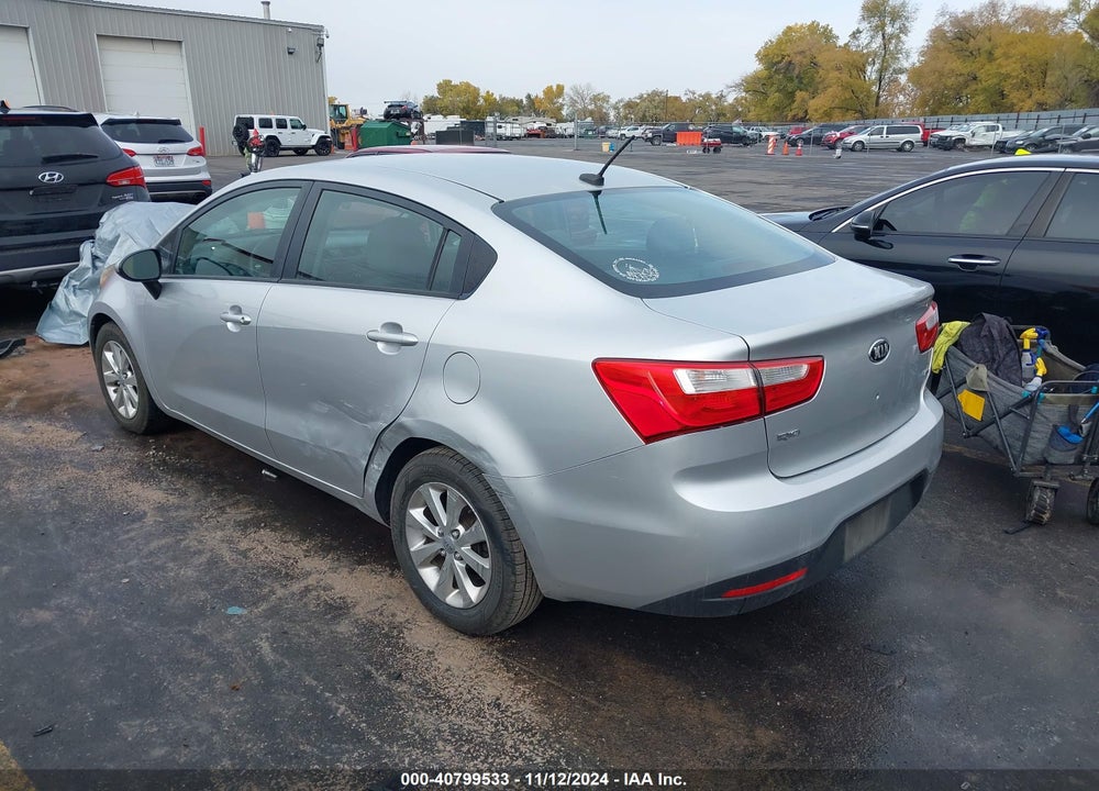 2013 KIA RIO LX VIN: KNADM4A38D6146801