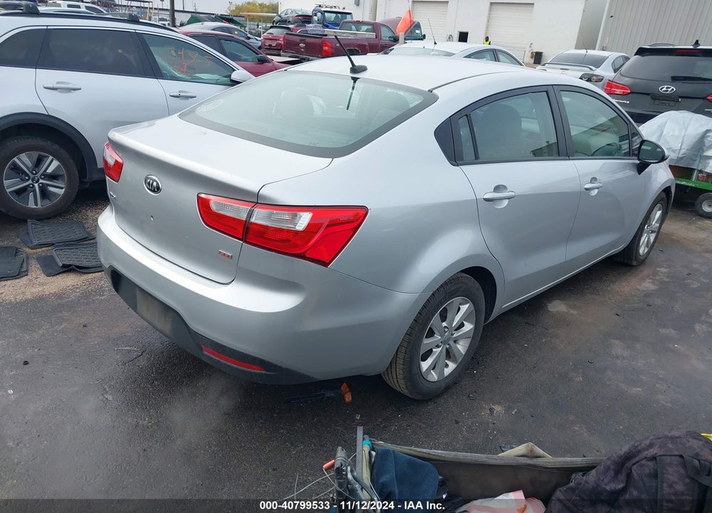 2013 KIA RIO LX VIN: KNADM4A38D6146801