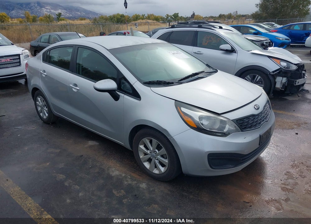 2013 KIA RIO LX VIN: KNADM4A38D6146801