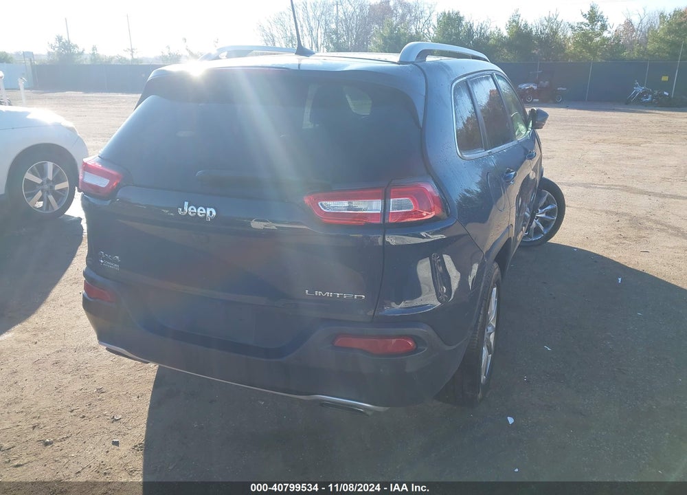 2018 JEEP CHEROKEE LIMITED 4X4 VIN: 1C4PJMDXXJD617006
