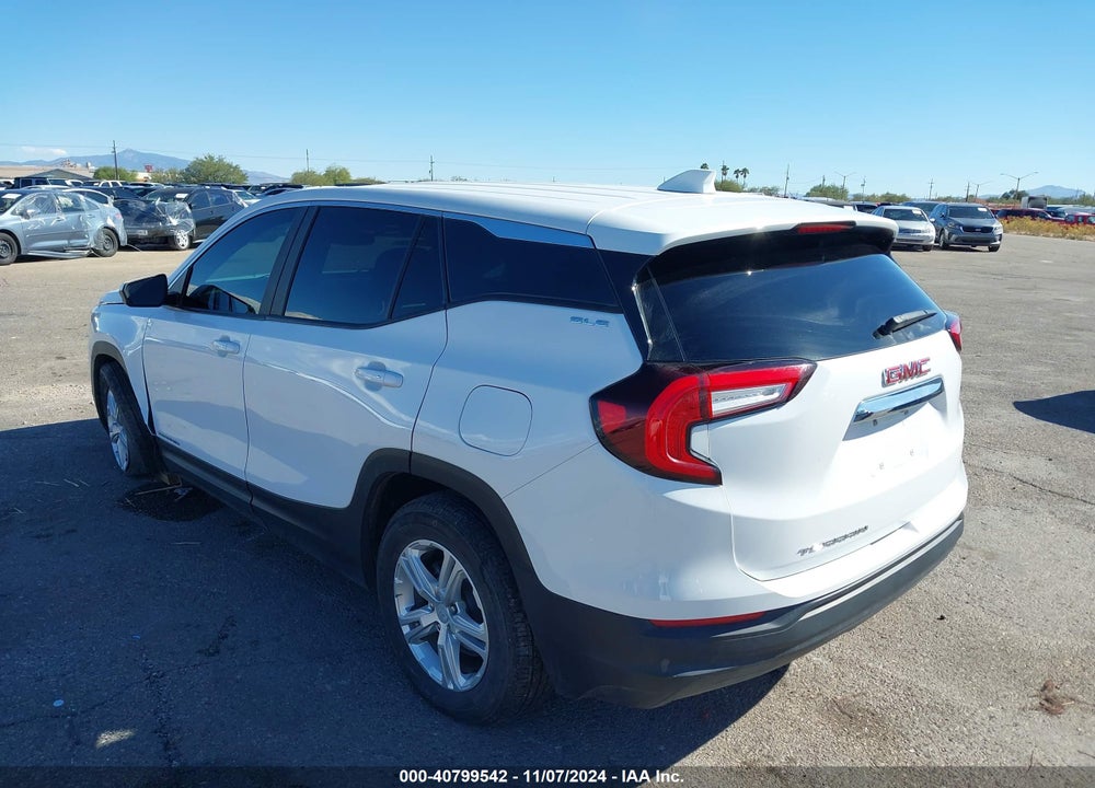2022 GMC TERRAIN FWD SLE VIN: 3GKALMEV1NL290268