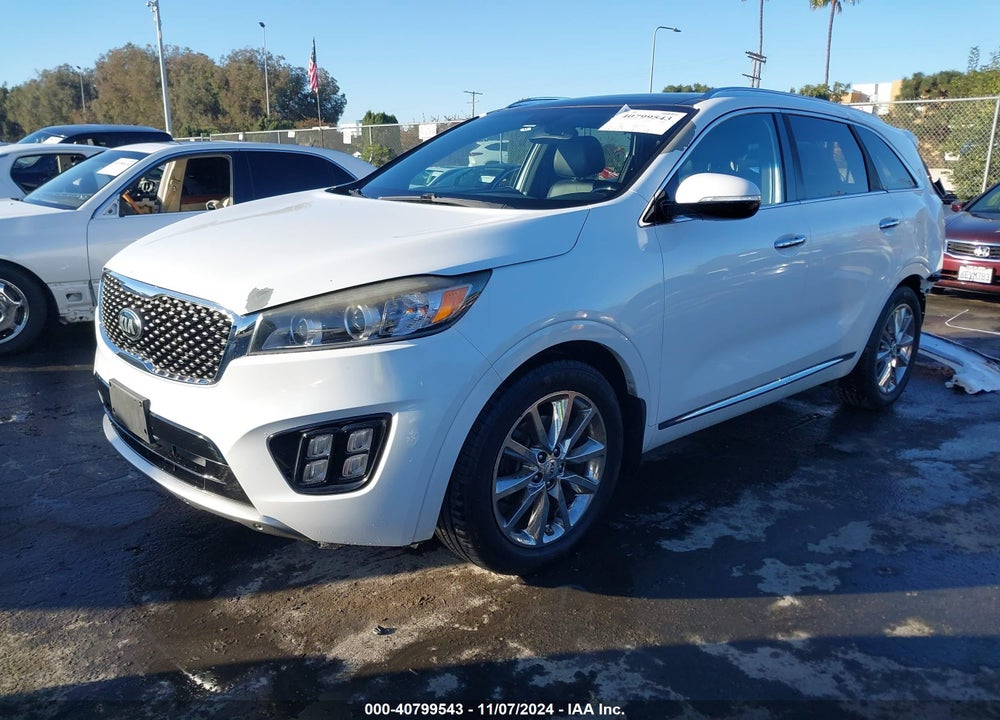 2016 KIA SORENTO 3.3L SXL VIN: 5XYPK4A53GG099802
