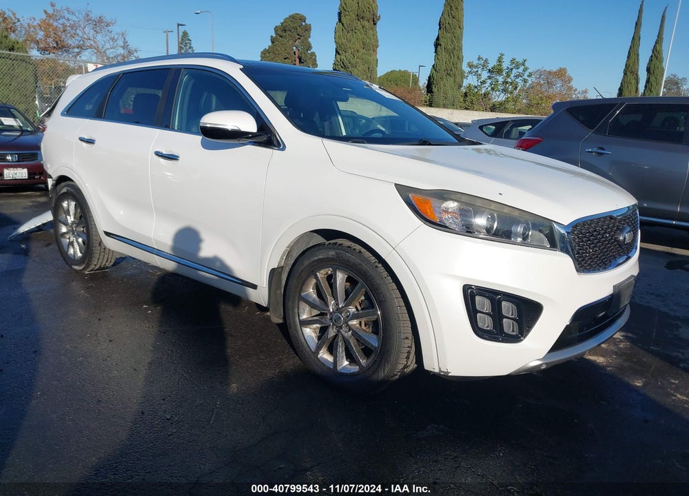 2016 KIA SORENTO 3.3L SXL VIN: 5XYPK4A53GG099802
