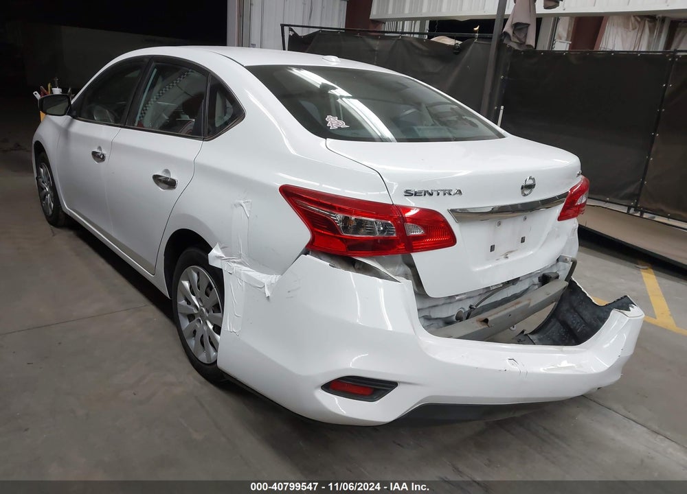 2017 NISSAN SENTRA SV VIN: 3N1AB7AP8HY358986