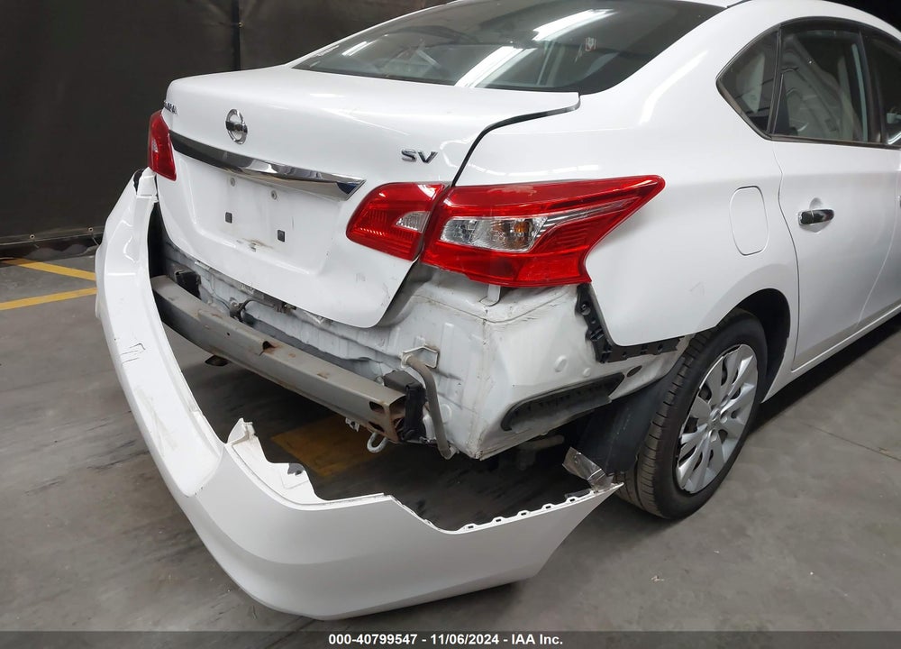 2017 NISSAN SENTRA SV VIN: 3N1AB7AP8HY358986