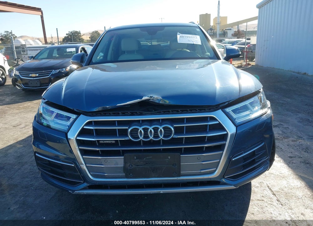 2018 AUDI Q5 2.0T PREMIUM/2.0T TECH PREMIUM VIN: WA1BNAFY8J2212660