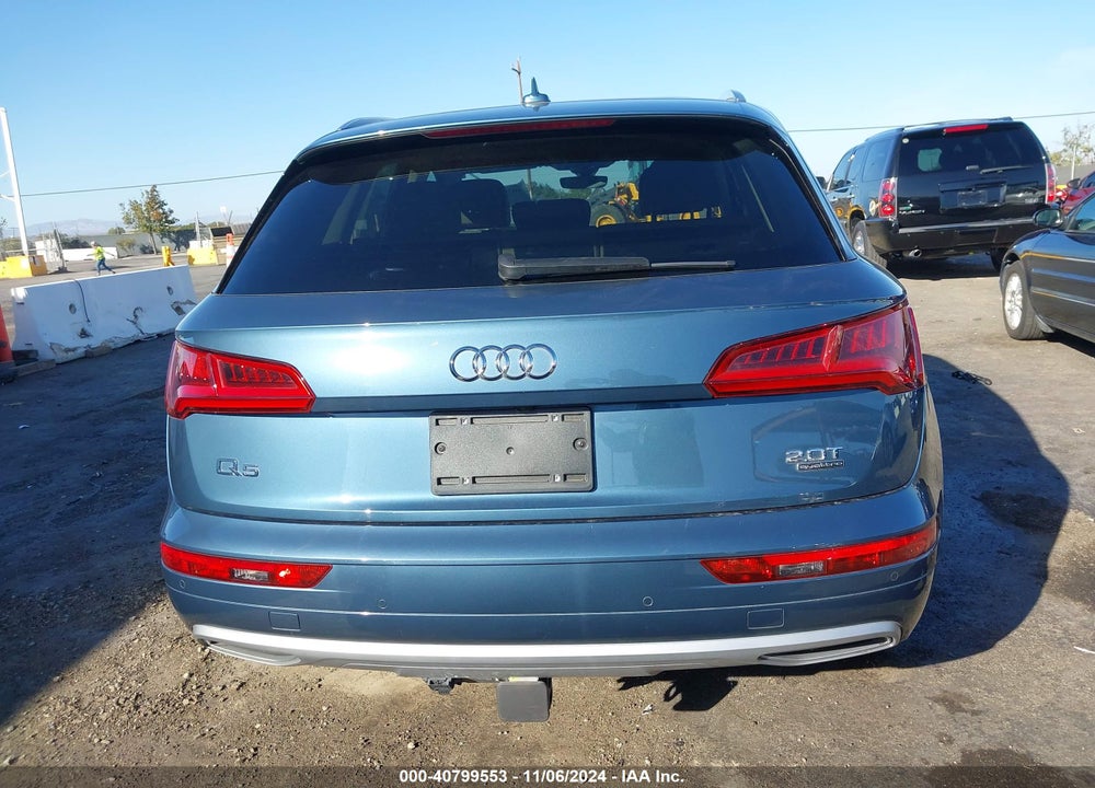 2018 AUDI Q5 2.0T PREMIUM/2.0T TECH PREMIUM VIN: WA1BNAFY8J2212660