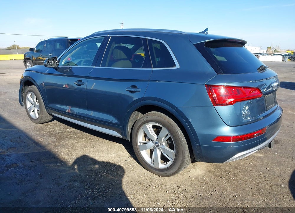 2018 AUDI Q5 2.0T PREMIUM/2.0T TECH PREMIUM VIN: WA1BNAFY8J2212660