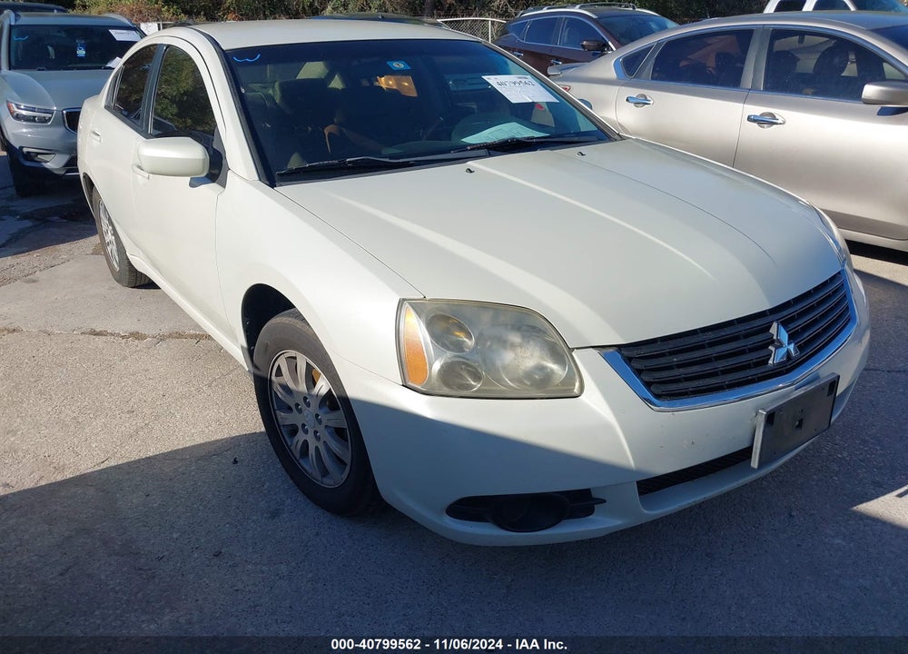 2009 MITSUBISHI GALANT ES/SPORT EDITION VIN: 4A3AB36F29E040010
