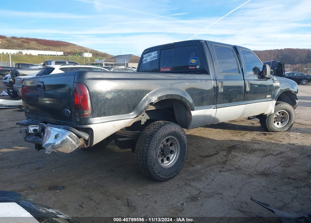 2004 HARLEY-DAVIDSON FORD SUPER DUTY F-250 /KING RANCH/LARIAT/XL/XLT VIN: 1FTNW21P44EC98914