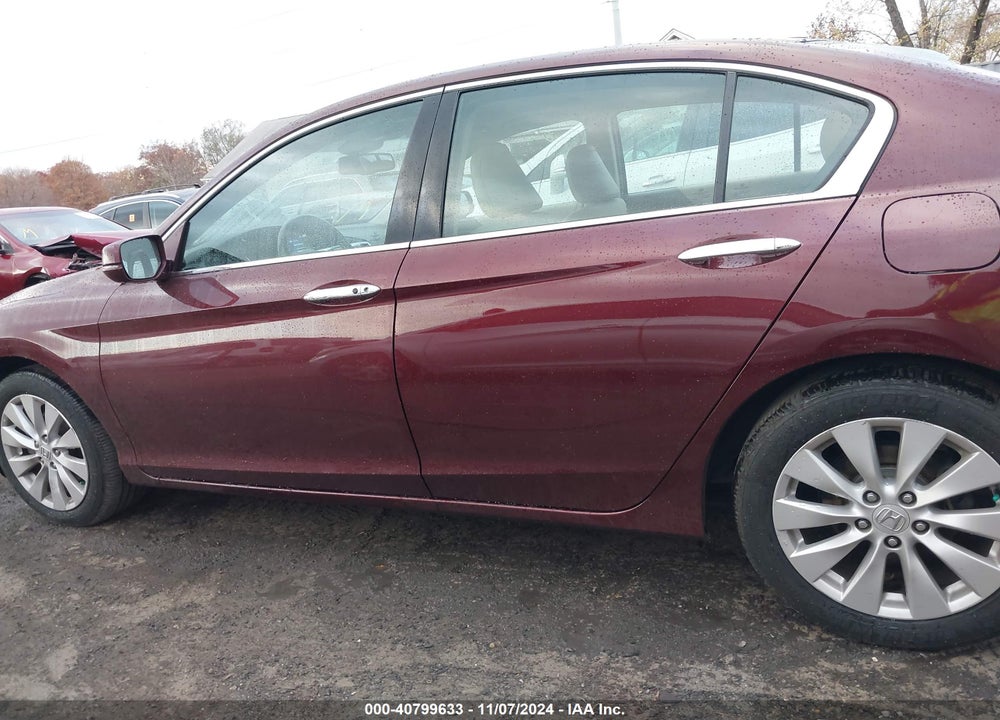 2013 HONDA ACCORD EX-L V-6 VIN: 1HGCR3F89DA036661