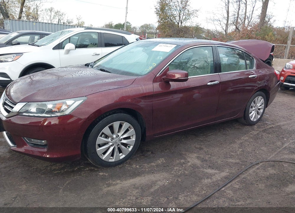 2013 HONDA ACCORD EX-L V-6 VIN: 1HGCR3F89DA036661