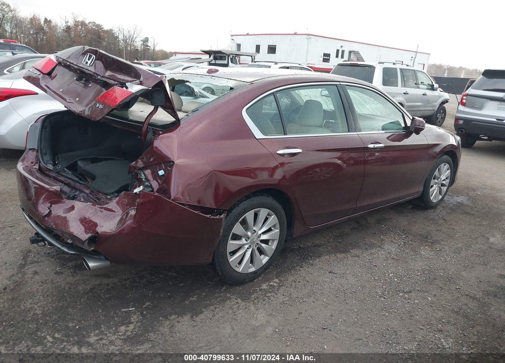 2013 HONDA ACCORD EX-L V-6 VIN: 1HGCR3F89DA036661