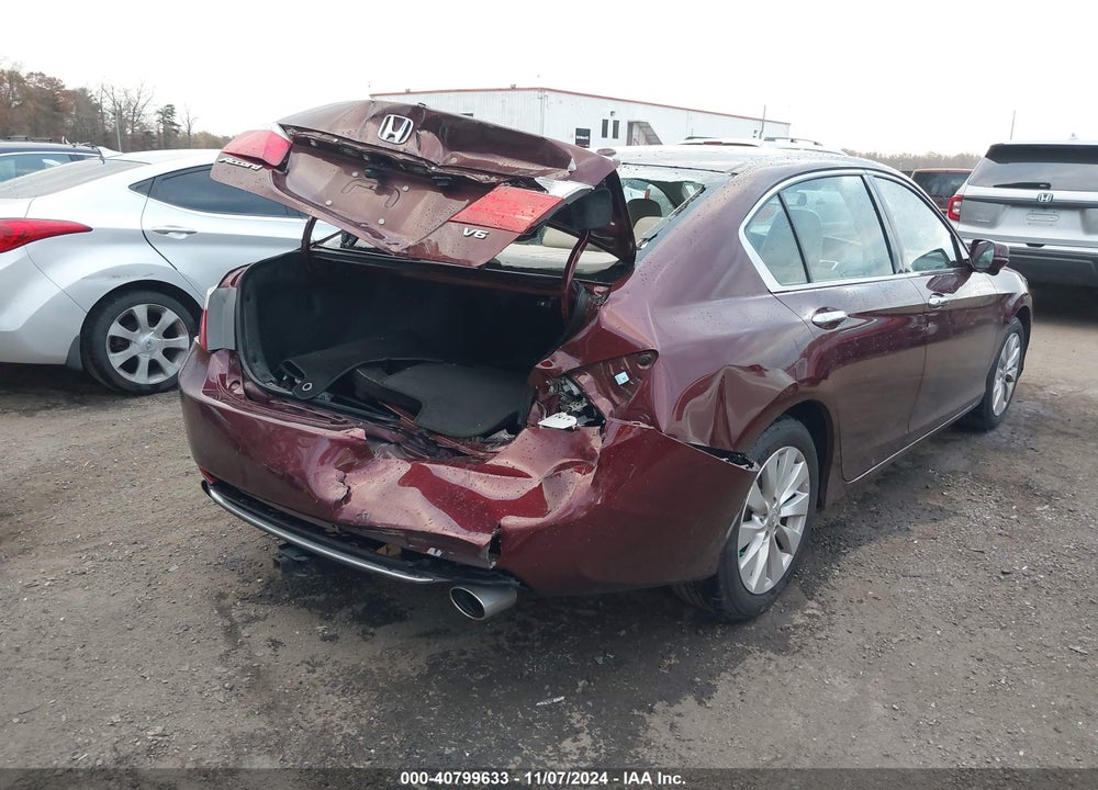 2013 HONDA ACCORD EX-L V-6 VIN: 1HGCR3F89DA036661