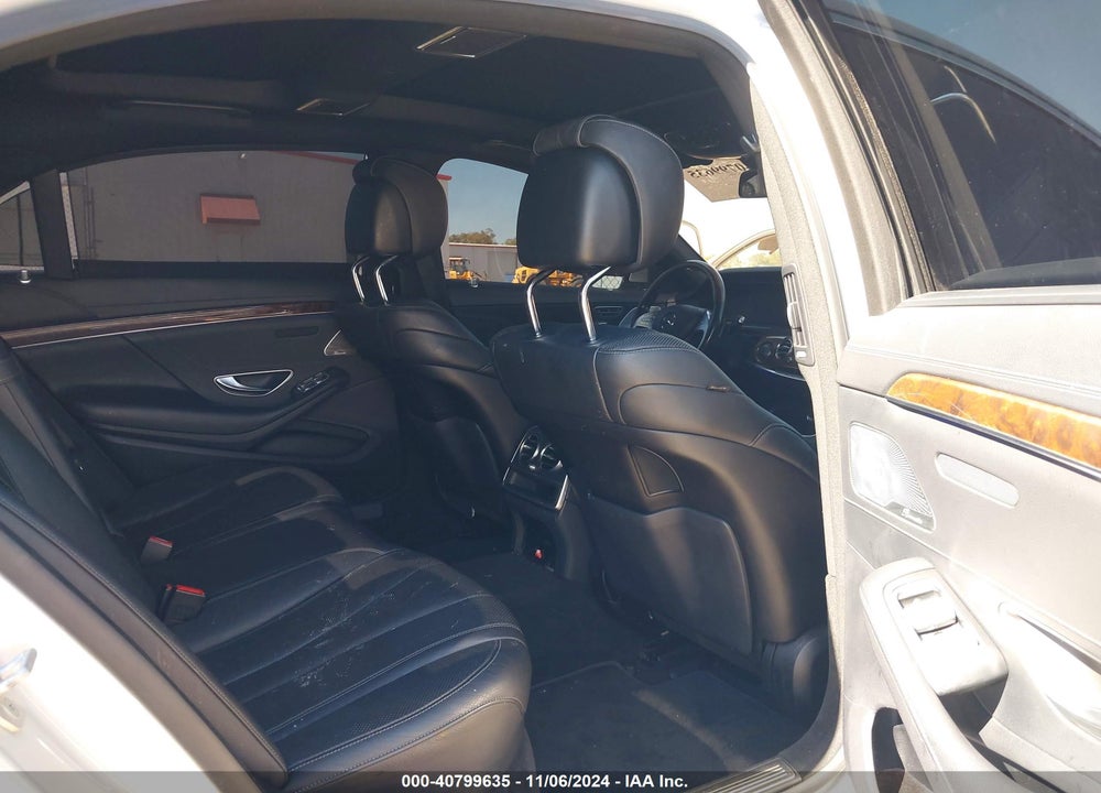 2015 MERCEDES-BENZ S 550 4MATIC VIN: WDDUG8FB6FA129129