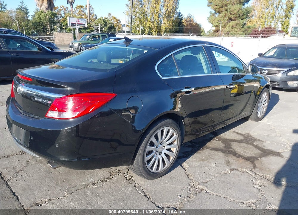 2013 BUICK REGAL TURBO PREMIUM 1 VIN: 2G4GS5EV6D9123187