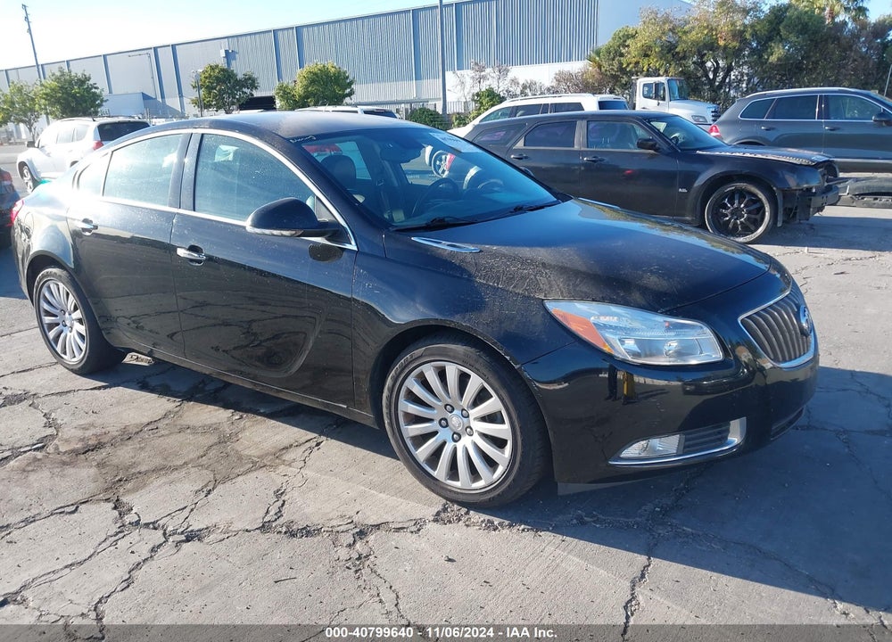 2013 BUICK REGAL TURBO PREMIUM 1 VIN: 2G4GS5EV6D9123187
