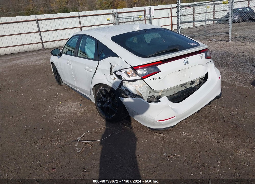 2022 HONDA CIVIC VIN: 19XFL2H89NE014436