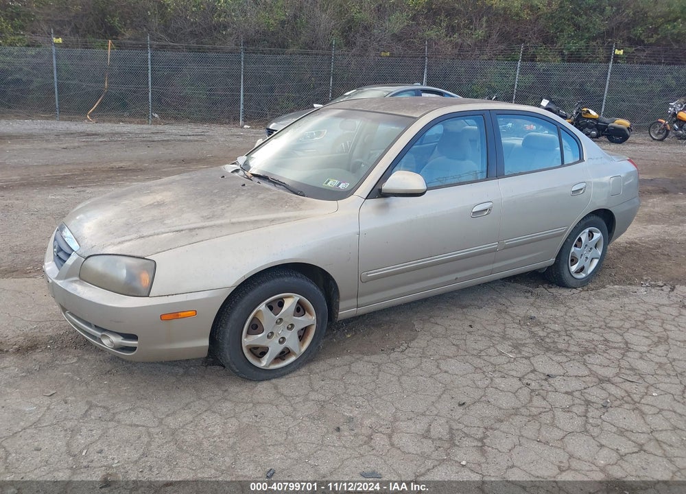 2005 HYUNDAI ELANTRA GLS/GT VIN: KMHDN46D65U989793