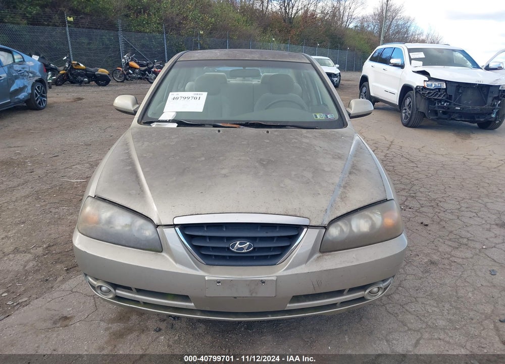 2005 HYUNDAI ELANTRA GLS/GT VIN: KMHDN46D65U989793